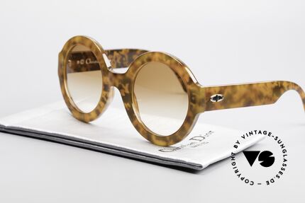 Christian Dior 2567 Round 90's Sunglasses XXL, NO retro sunglasses, but a costly and rare original!, Made for Women