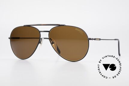 Carrera 5349 True Vintage Aviator Shades, classic vintage 80's designer sunglasses by Carrera, Made for Men