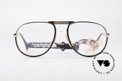 Carrera 5511 Sports Glasses 80's Vintage, great material combination and frame coloring, Made for Men