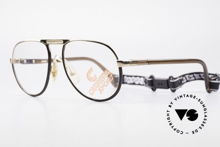 Carrera 5511 Sports Glasses 80's Vintage, from the rare CARRERA "SPORT" series + strap, Made for Men
