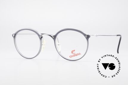 Carrera 4942 Round Panto Vintage Glasses, round panto CARRERA eyeglasses from the mid 90's, Made for Men and Women