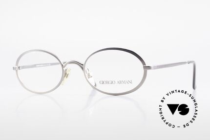 Giorgio Armani 277 90's Vintage Eyeglasses Oval, oval designer eyeglass-frame by GIORGIO ARMANI, Made for Men and Women