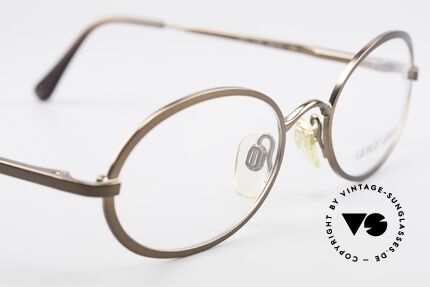 Giorgio Armani 277 90's Rare Vintage Frame Oval, NO RETRO EYEWEAR, but a 25 years old Original, Made for Men and Women