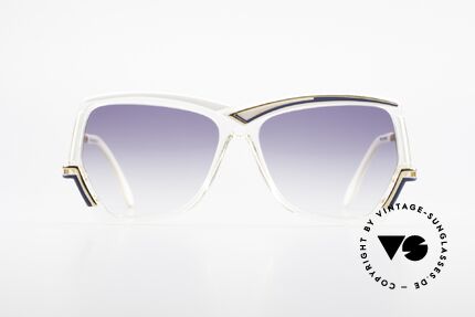 Cazal 178 Extraordinary Sunglasses, absolutely unique piece by CAri ZALloni (CAZAL), Made for Women