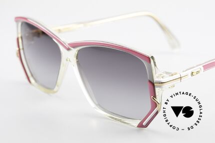 Cazal 197 80's Designer Sunglasses, new old stock (like all our vintage eyewear by Cazal), Made for Women