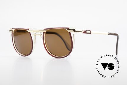 Cazal 647 90's Vintage Designer Shades, great combination of colors, shapes & materials, Made for Men and Women
