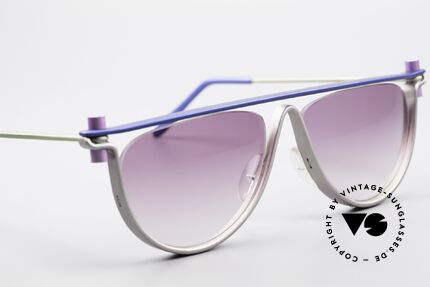 ProDesign No5 With Earring Barrette Bracelet, ultra RARE designer sunglasses from the mid 1990's, Made for Women