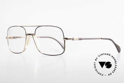 Cazal 740 Vintage Eyeglasses Men 90's, ultra rare gold/marbled-gray frame, precious & noble!, Made for Men