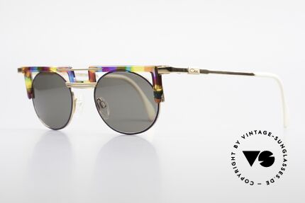 Cazal 745 Striking 90's Sunglasses, eye-catching frame (just distinctive CAri ZALloni), Made for Women