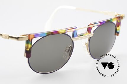 Cazal 745 Striking 90's Sunglasses, frame is made for lenses of any kind (optical/sun), Made for Women