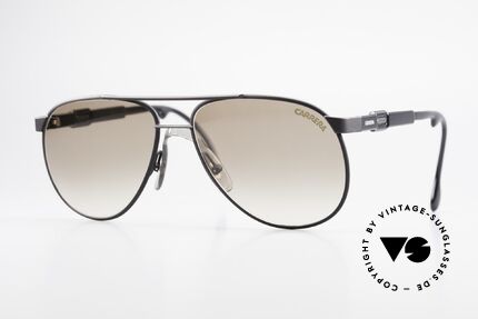 Carrera 5348 Vario Sports Sunglasses 80's, brilliant vintage Carrera 80s sunglasses, size 56°15, Made for Men and Women