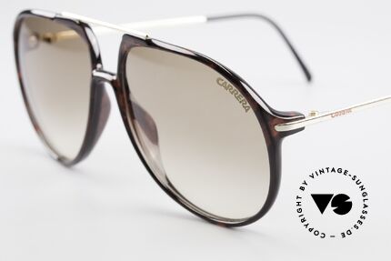 Carrera 5327 80's Aviator Shades Optyl, high-end Carrera gradient lenses (UV400, 100% UV), Made for Men and Women