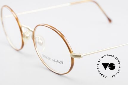 Giorgio Armani 247 90's Oval Eyeglasses No Retro, unworn rarity (like all our rare vintage GA eyewear), Made for Men and Women