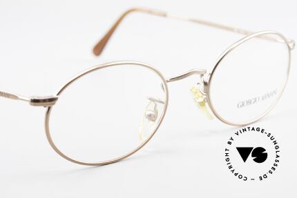 Giorgio Armani 131 Vintage Eyeglasses Oval Frame, NO RETRO EYEWEAR, but a 30 years old ORIGINAL!, Made for Men and Women