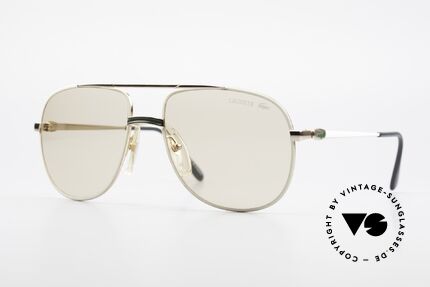 Lacoste 101 Lacoste Changeable Lenses, vintage Lacoste 101 sunglasses from the 1980's / 1990's, Made for Men