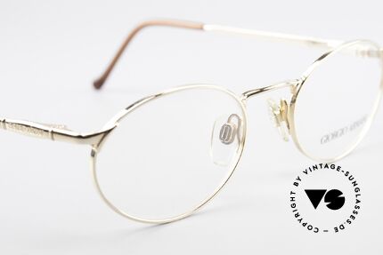 Giorgio Armani 263 Oval Eyeglasses Ladies Gents, NO RETRO EYEWEAR, but a 20 years old Original, Made for Men and Women