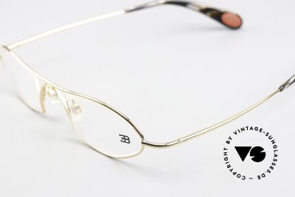 Bugatti 351 Odotype Men's Designer Frame Luxury, very special lens construction; TOP comfort, Made for Men