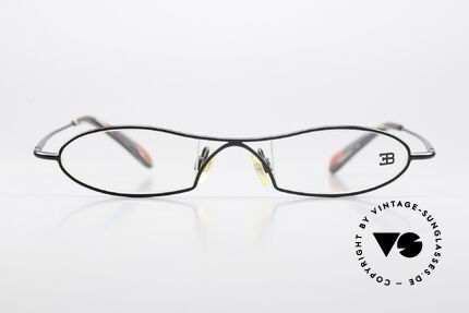 Bugatti 347 Odotype Small Men's Designer Frame, original BUGATTI high-tech eyeglass-frame, Made for Men