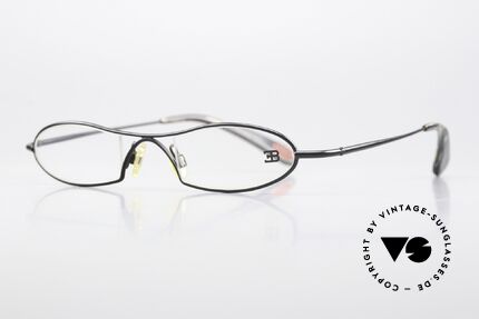 Bugatti 347 Odotype Small Men's Designer Frame, ergonomic metal frame with spring hinges, Made for Men