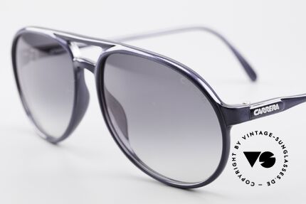Carrera 4814 Vintage Shades Blue Metallic, new old stock (like all our rare old Carrera shades), Made for Men