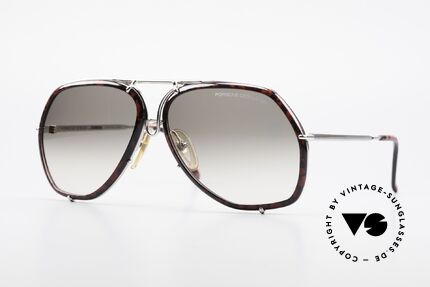 Porsche 5637 Military Style 80's Shades, sporty inventive 80's sunglasses by PORSCHE CARRERA, Made for Men