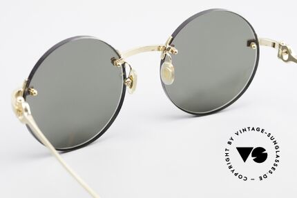 Cartier C-Decor Madison Round Luxury Sunglasses, 2. hand model, but in a mint condition + Genta case, Made for Men and Women