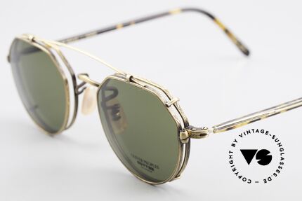Sunglasses Oliver Peoples 43TAG Designer Glasses With Clip On