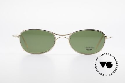 Oliver Peoples OP571 Vintage Frame With Clip On, American luxury eyewear brand, established in 1986, Made for Men and Women