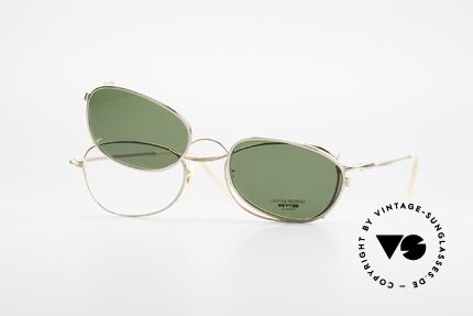 Oliver Peoples OP571 Vintage Frame With Clip On, Size: medium, Made for Men and Women