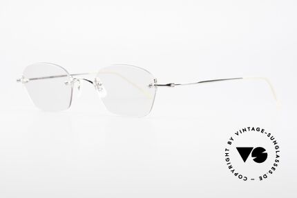Oliver Peoples OP593 Rimless Designer Glasses 90's, rimless model + orig. case; timeless in coloring & form, Made for Men and Women