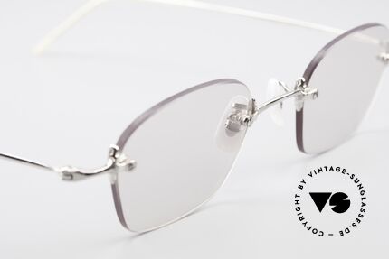 Oliver Peoples OP593 Rimless Designer Glasses 90's, NO RETRO fashion, but a unique 20 years old Original!, Made for Men and Women