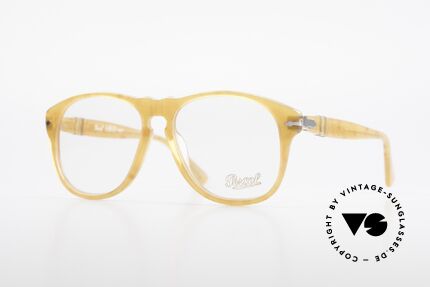 Persol 649/VL Ratti Steve McQueen Vintage Glasses, 649 RATTI = famous movie glasses by Persol RATTI, Made for Men