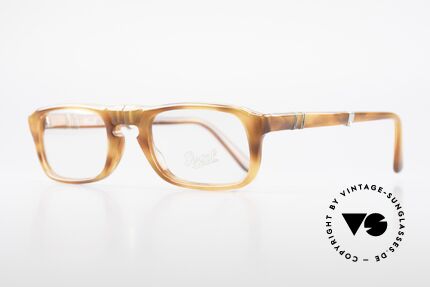Persol Ratti 813 Folding Folding Reading Eyeglasses, foldable frame from the legendary RATTI manufactory, Made for Men