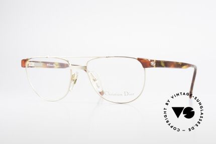 Christian Dior 2722 90's Designer Frame Unisex, classic 'combi glasses' by C. Dior from the 1990's, Made for Men and Women