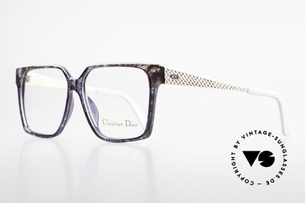 Christian Dior 2571 Enchanting Ladies Eyeglasses, the frame looks like purple amber; simply unique, Made for Women