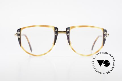 Cazal 332 Rare Original 1990's Eyewear, great combination of colors, materials & shape, Made for Women