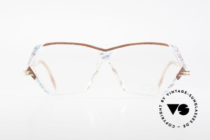 Cazal 323 Vintage Cazal Original 80's, clear-cut lines & design with flashy coloring, Made for Women