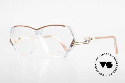 Cazal 323 Vintage Cazal Original 80's, great combination of colors, forms, materials, Made for Women