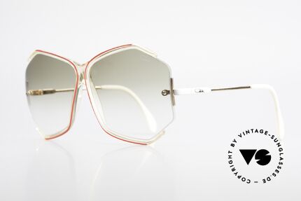 Cazal 852 Vintage 80's Sunglasses XXL, subtly sophisticated (a true masterpiece by CAZAL), Made for Women