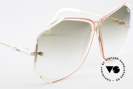 Cazal 852 Vintage 80's Sunglasses XXL, NO RETRO fashion, but a unique original from 1986!, Made for Women