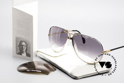 Cazal 908 Designer Aviator Sunglasses, NO RETRO sunglasses, but a 25 years old ORIGINAL, Made for Men