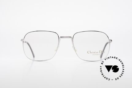 Christian Dior 2288 Folding Eyeglasses Monsieur, practical folding model in great quality: silver-plated, Made for Men