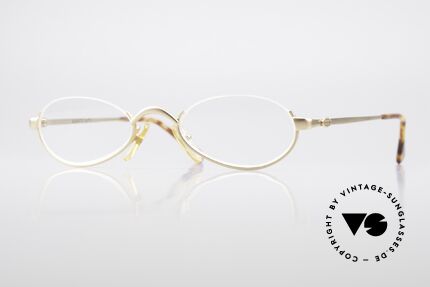 Bugatti 03701 Oval Luxury Reading Glasses, original, vintage reading eyeglass-frame by Bugatti, Made for Men and Women
