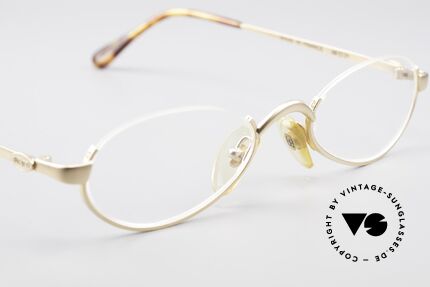 Bugatti 03701 Oval Luxury Reading Glasses, NO RETRO EYEWEAR, but an app. 25 years old rarity, Made for Men and Women
