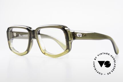 Christian Dior 1209 - S Monsieur 70's Optyl Frame, rarity with typical greenish 70's coloration in size 52/18, Made for Men