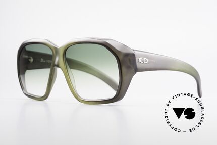 Christian Dior 2001 Old 70's XL Optyl Sunglasses, produced in the early 1970's; monolithic ... built to last, Made for Men