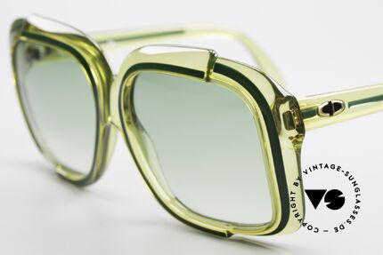 Christian Dior 2042 1970's Vintage Sunglasses, made of unbelievable Optyl material with 'mystic effect', Made for Women