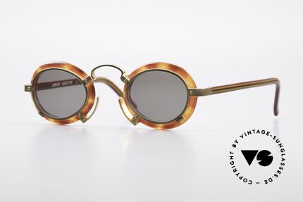 Jean Paul Gaultier 58-1273 Designer Sunglasses JPG 90's, fantastic Jean Paul Gaultier vintage sunglasses, Made for Men and Women