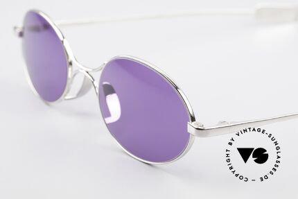 Jean Paul Gaultier 55-0173 Oval Designer Sunglasses, true designer piece in top-notch craftsmanship, Made for Men and Women