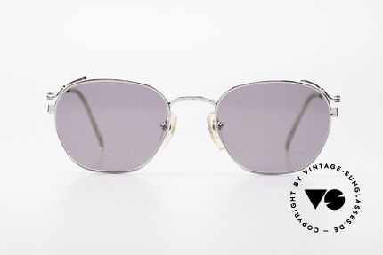 Jean Paul Gaultier 55-3173 Rare 90's Designer Sunglasses, ultra-light metal frame with many fancy details, Made for Men and Women